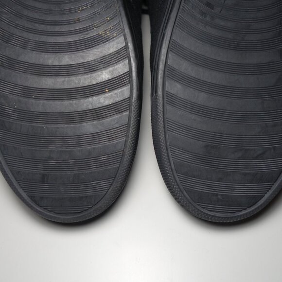 Chanel Toile Suede Calfskin Hi-Top Double Zip Sneakers Made In Italy, Size 11 - Picture 12 of 15